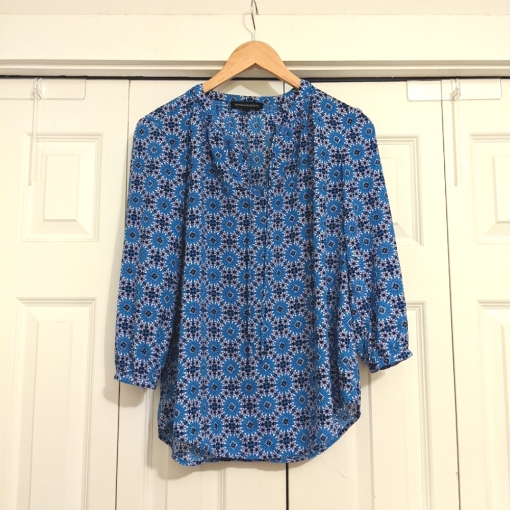 Banana Republic Peasant Top